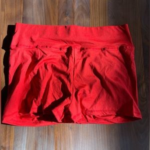 4 for $20 NWOT Biker Shorts - Red - XL